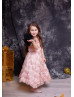 One Shoulder Fringe Elegant Flower Girl Dress One Shoulder Fringe Elegant Flower Girl Dress